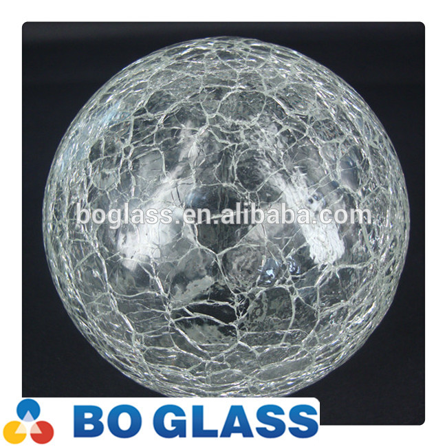 Water crack glass ball from BO-Glass