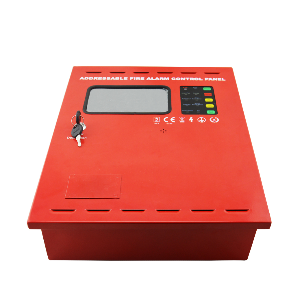 Asenware touch screen FP100 addressable fire alarm system