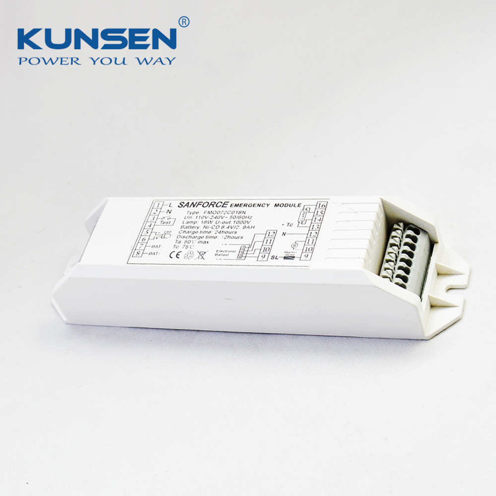 6V Automatic Adjustment Output Current Emergency Inverter For Fluorescent Lamp