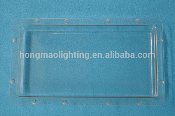 rectangle module led street light lens 153 103 13 mm