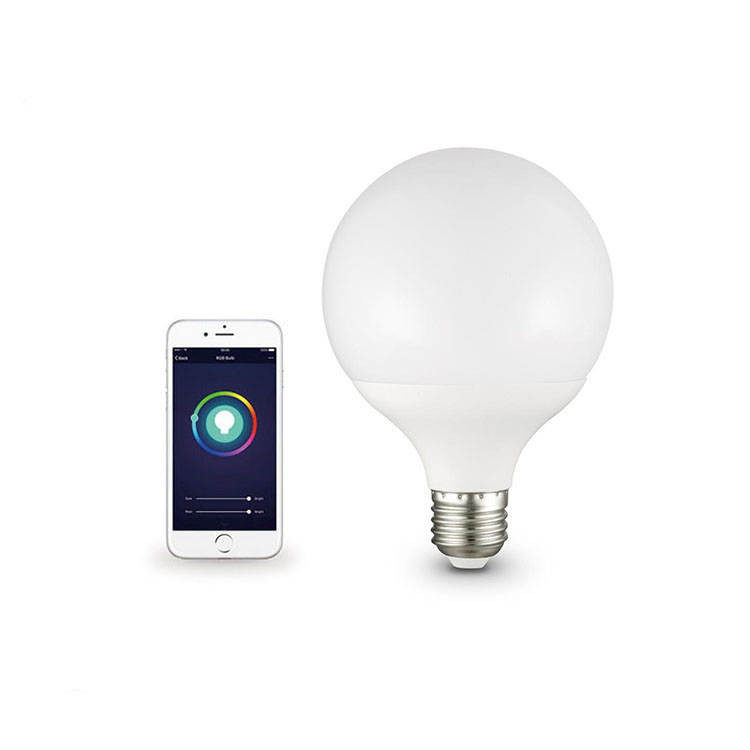 Wi-fi Voice Control Mobile Phone APP Smart Lighting Globe LED Light Bulbs