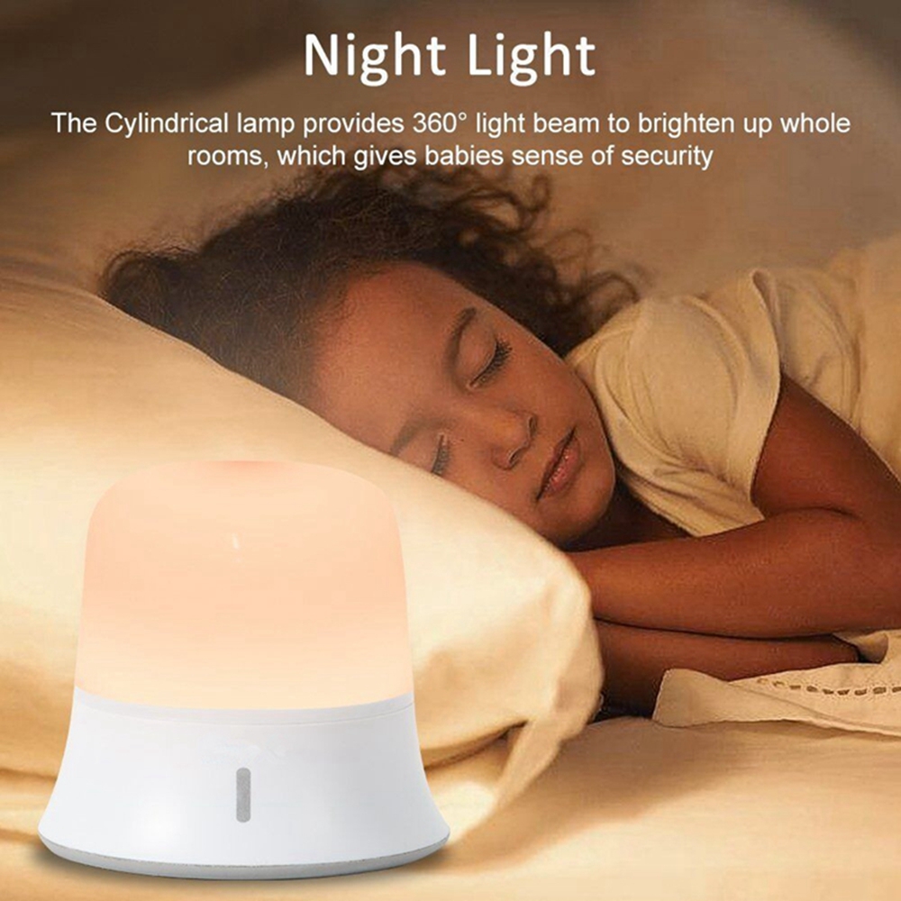 Multicolor LED Baby Night Light Portable Silicone Cute Nursery Night Lamp