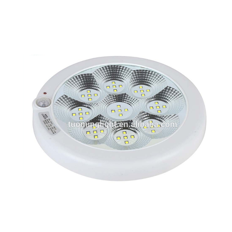 220v 50hz motion sensor light, rechargeable led emergency ceiling light for home