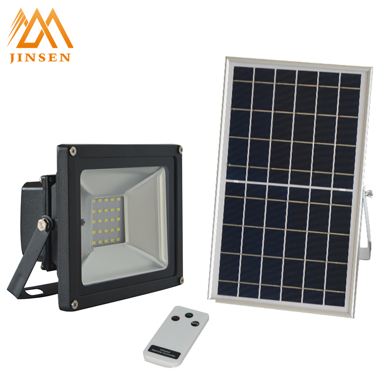 China new invention project light solar power sensor flood light