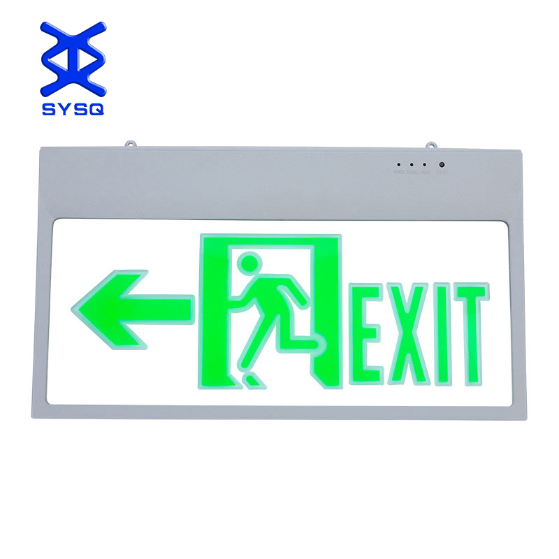 2019 New professional ceiling mounted safety protection fire emergency light fixture with exit sign