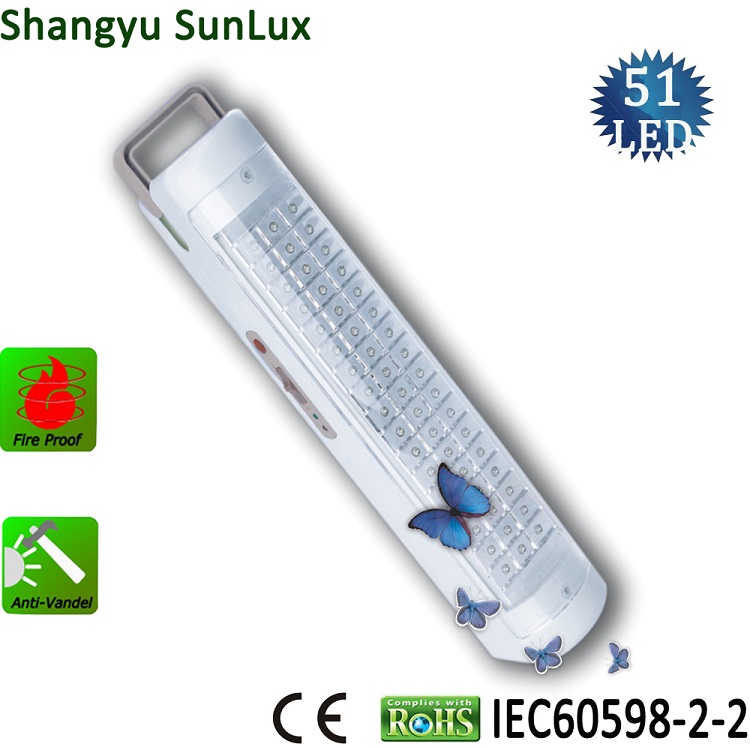 51LED rechargeable portable emergency light