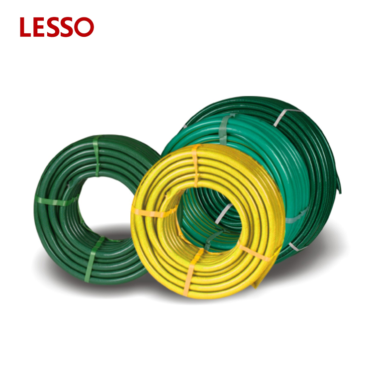 LESSO hot selling past the tests of FDA and RoHS by SGS high pressure PVC Garden Hose