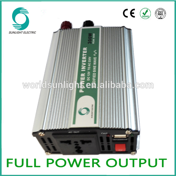 300w modified sine wave car power inverter