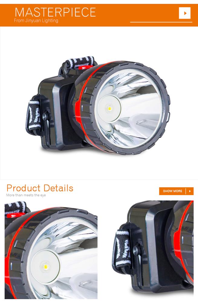 rechargeable battery 1w led torch light lamp head for outdoor hunting