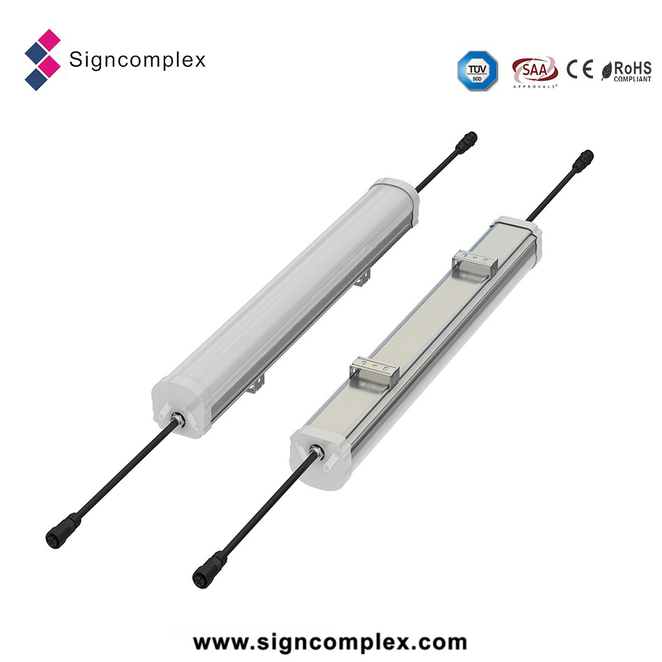 4ft 1200mm 40w IP65 T8 fluorescent LED Triproof lamp