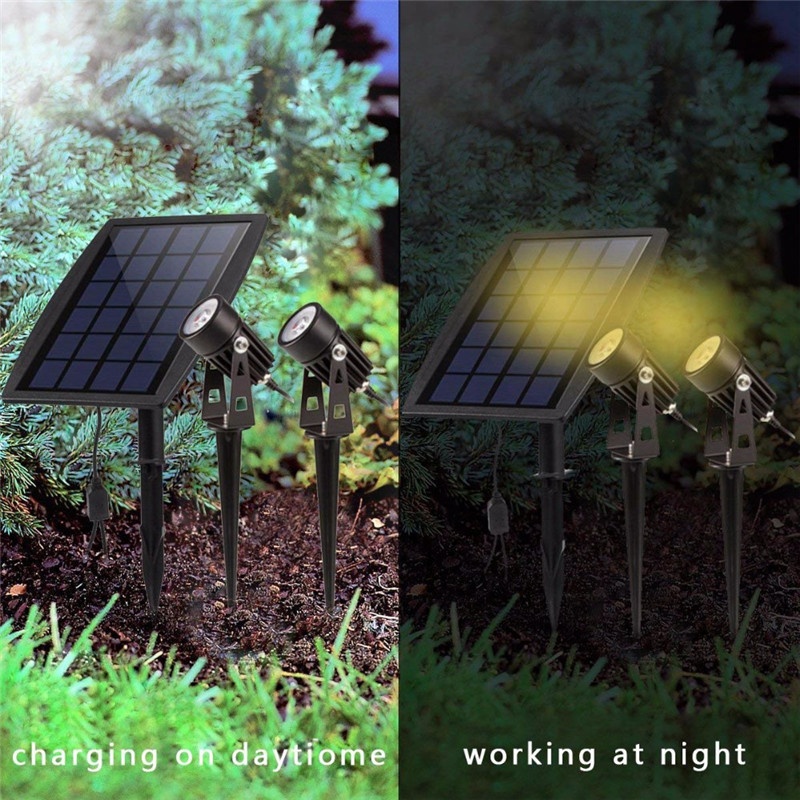 solar lawn lamp Stainless Steel Pathway Landscape lights For Outdoor Path Patio Yard Deck Driveway and Garden