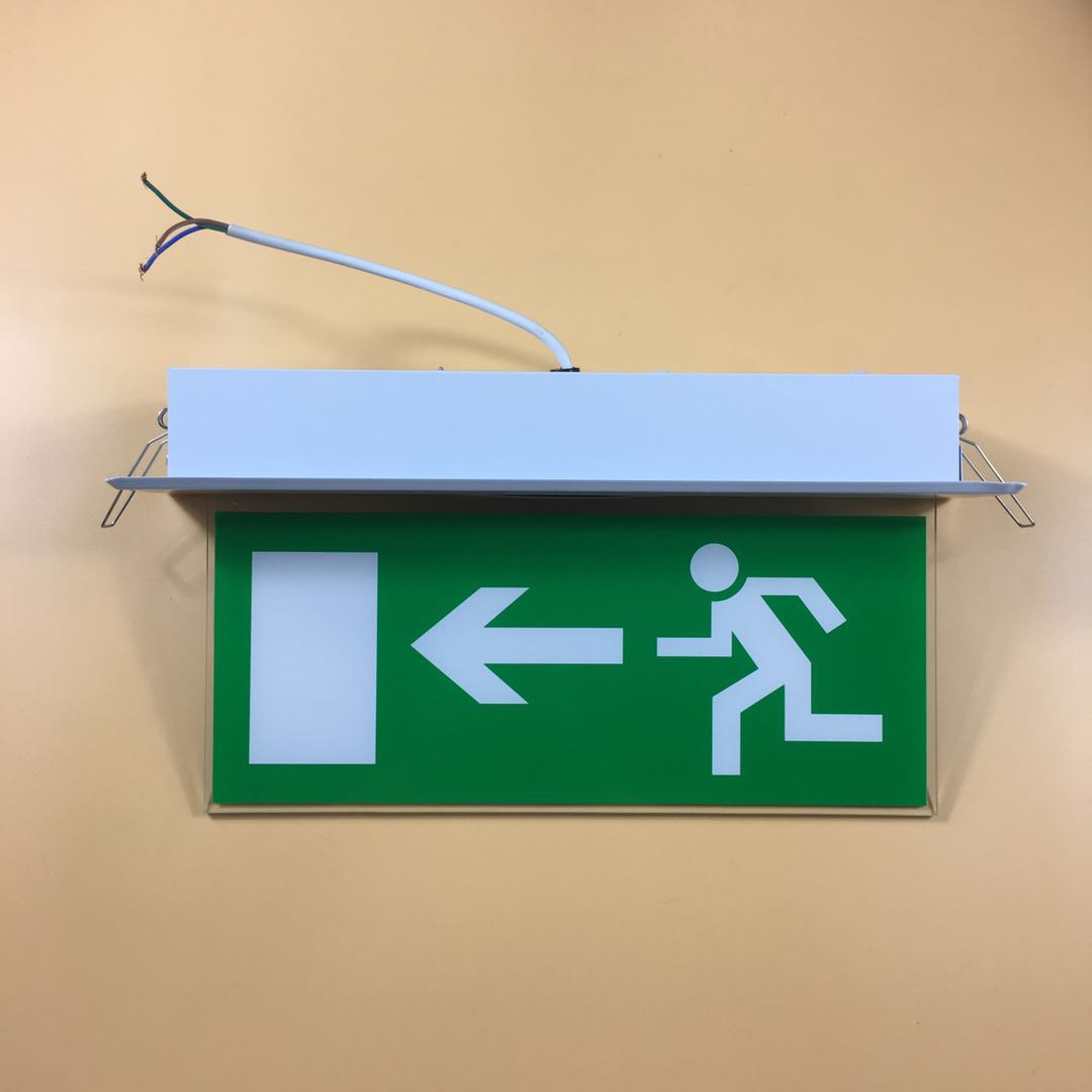 High quality emergency light led emergency warning light exit light sign with CE ROHS