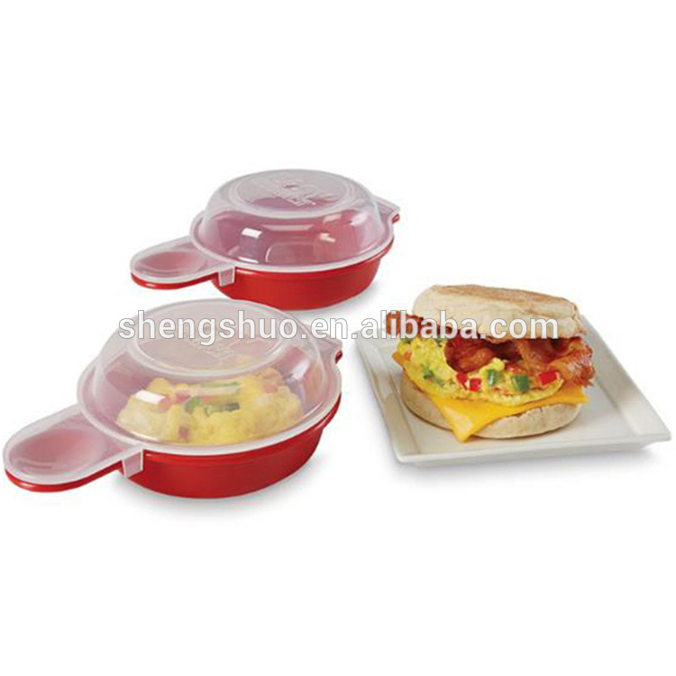 Easy Microwave Egg Hamburg Pancake Omelet Maker Cheese Egg Cooker Hamburger Press Kitchen Cooking Tool