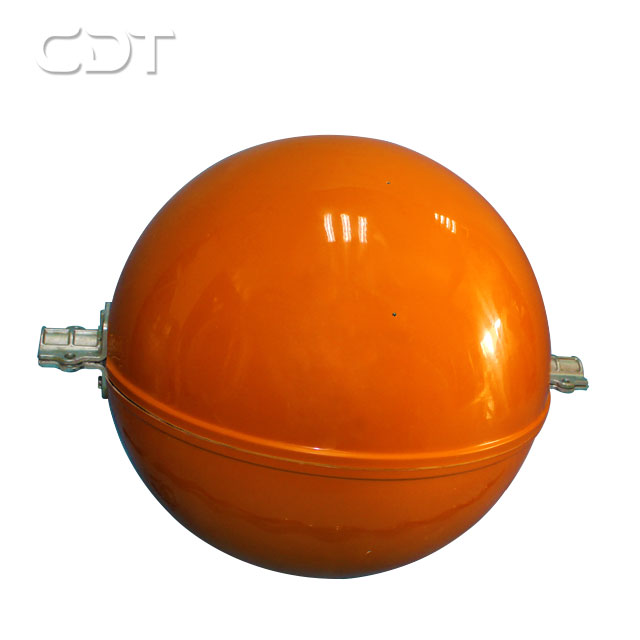 Electric Tower Aviation fiberglass sphere/Aircraft warning Ball/YELLOW RED WHITE Aviation Ball