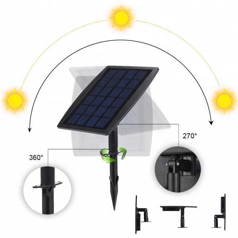 LED 2w 200lm dc5v garden of house spot garage solar light