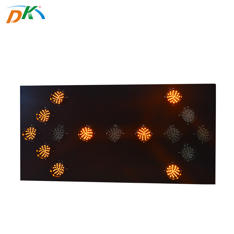 High quality vehicle-mounted LED traffic warning sign light, arrow sign boards