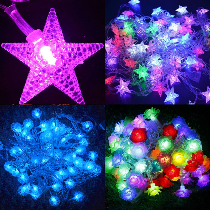 Waterproof Hot sell waterfall led outdoor christmas string light led festoon light