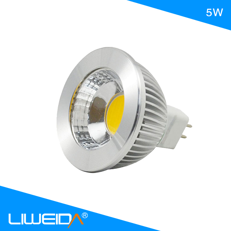 AC/DC 12V 5W family hotel market led lights led spot light for commercial decoration