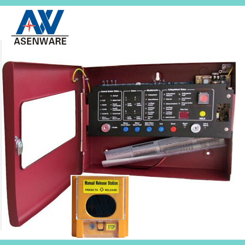 Auto fire alerting gas FM200 release Control Panel