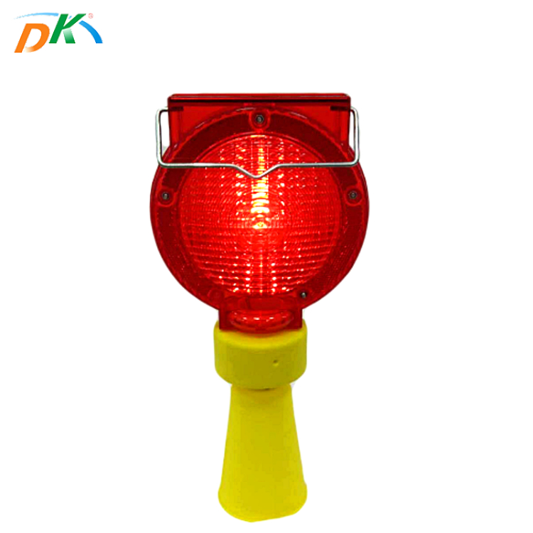 Solar road  barricade traffic  LED warning light strobe warning light