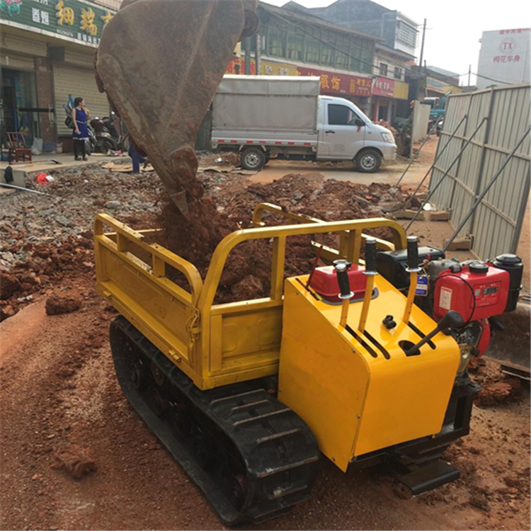 HW manufacture 1000kg crawler mini dumper,mini Crawler Carriers for sale