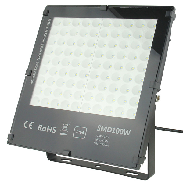 100 watt 6000K 85-265V SMD3030 100W led flood light