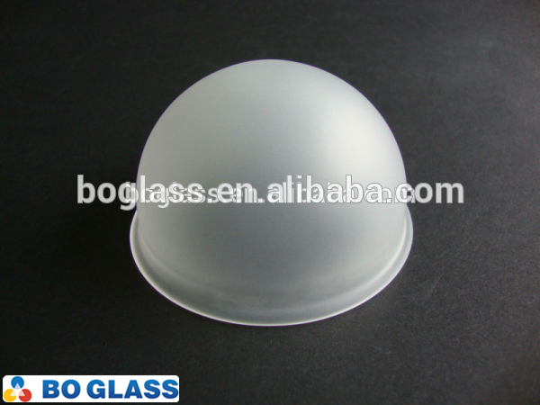 frosted glass shade for flash light from factory