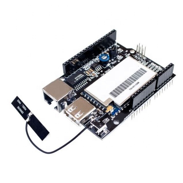 Linux, WiFi, Ethernet, USB, All-in-one Yun Shield Compatible for , Mega2560, Duemilanove Development Board