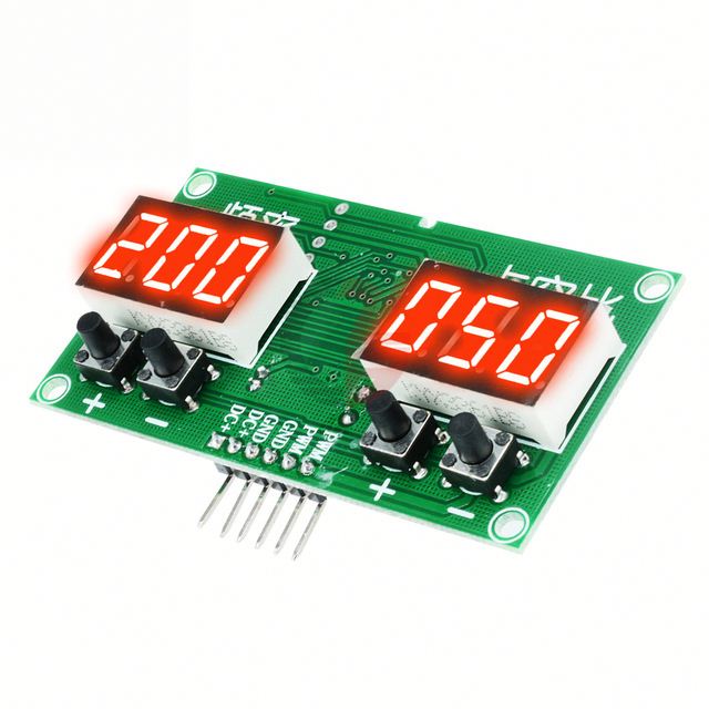 DC 12V LED Digital PWM Pulse Frequency Function Signal Generator Square Wave Rectangular Duty Cycle