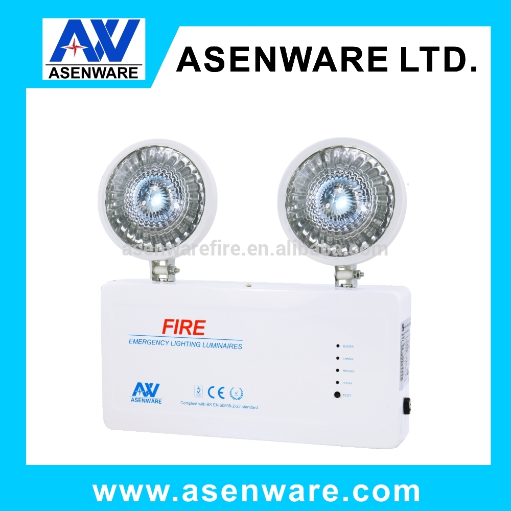 Commercial And Industrial Building Use Emergency Lamp Led Two Head