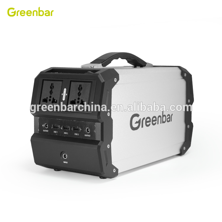 360wh Lithium Ion Battery Backup Pack 400w Ac Inverter Portable Power Station Solar Generator For USA