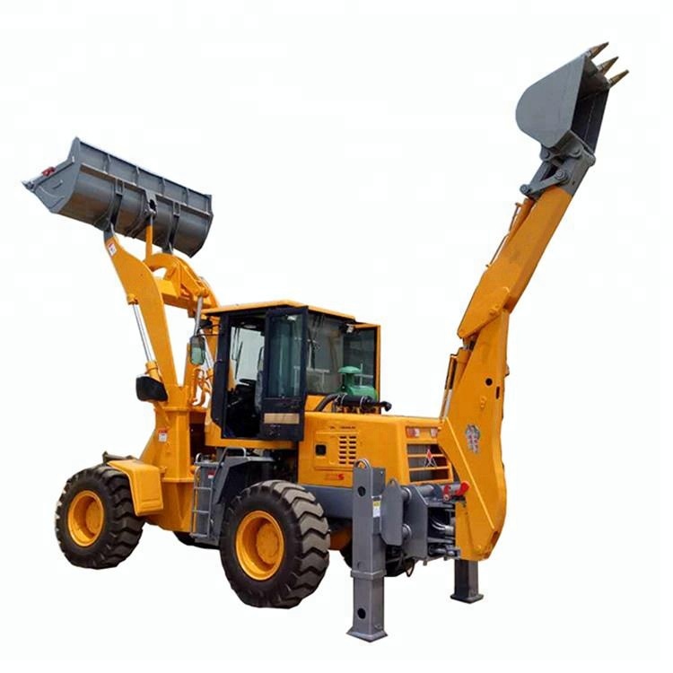 front end 4x4 tractor with loader and backhoe