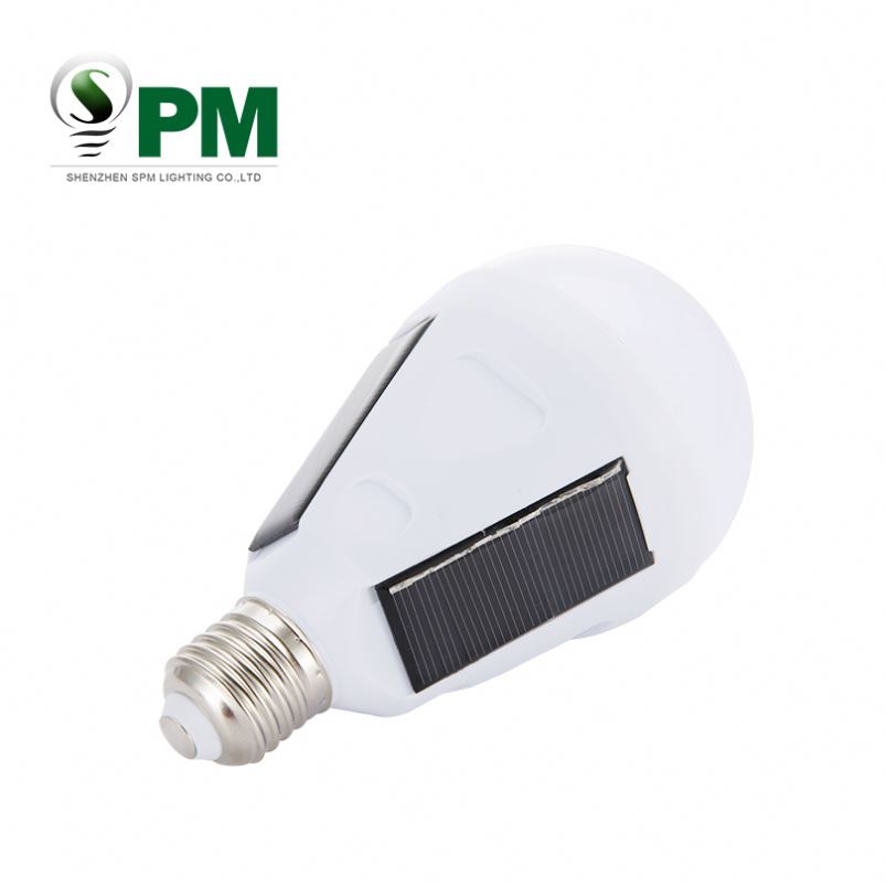 shenzhen e27 7w 12w ce rohs rechargeable led emergency light bulb