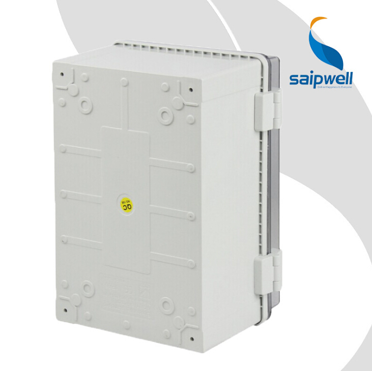 SAIP/SAIPWELL 400*300*170mm Solid Cover Hinged Plastic Enclosure