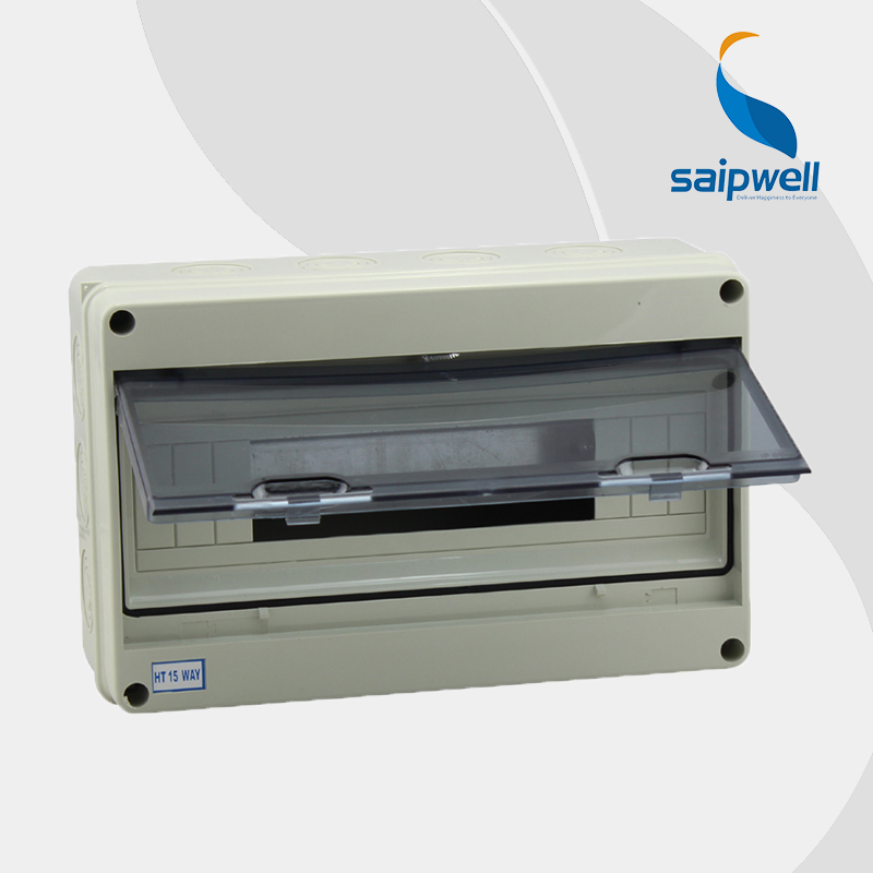 Saipwell IP65 Waterproof Meter distribution 8 way Box Electric Meter Box for Distribution circuit breaker box