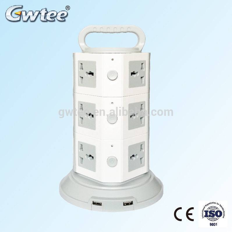 Made in China low price CE ROHS Certificates tower mobile phone usb socket