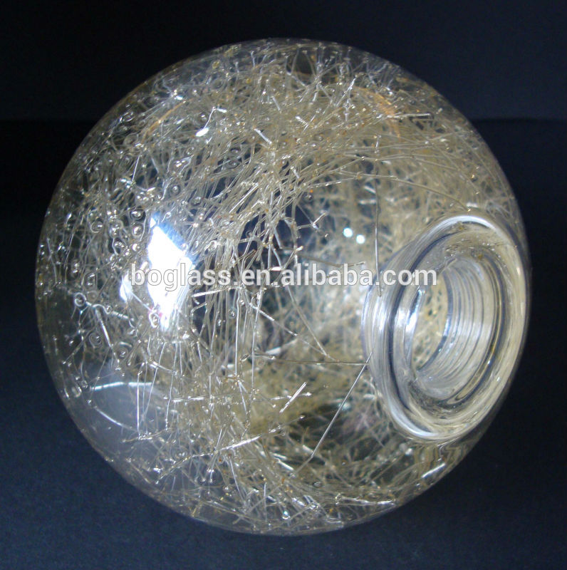 high quality inner screw glass shade with competitive price