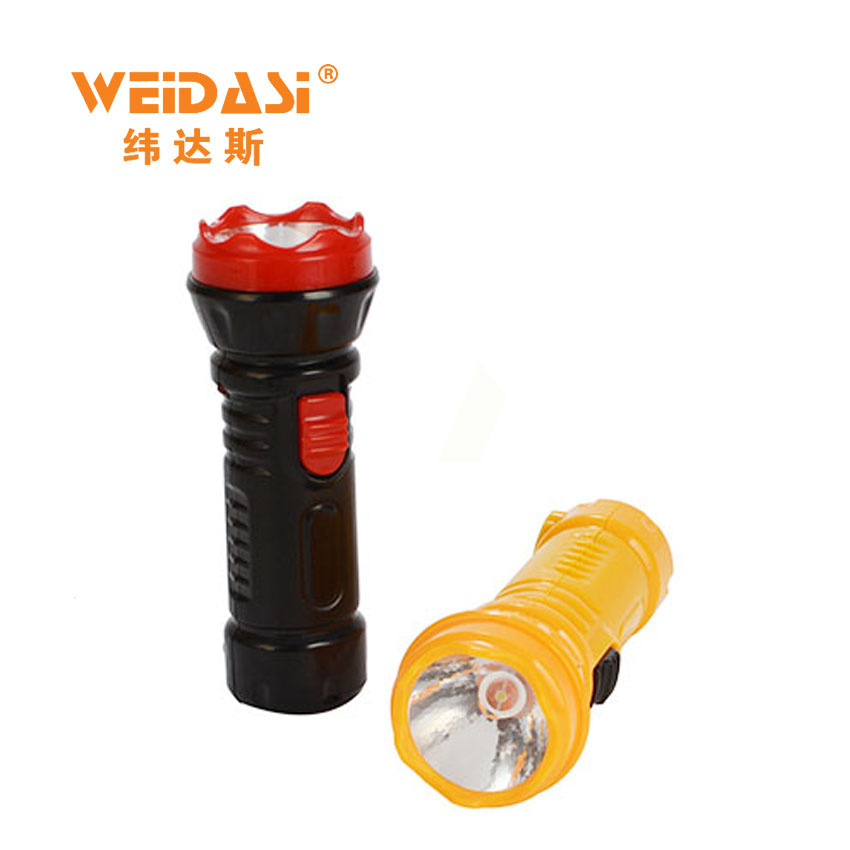 led emergency torch light electric flashlight with recharge battery