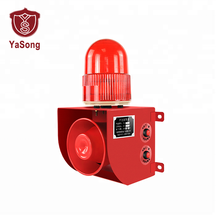 YS-01H 120db Excellent rotating led warning light USB siren alarm