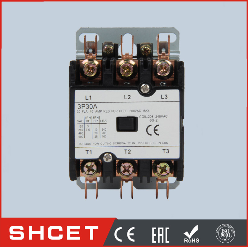 SHCET 3P 75A 90A dp air condition contactor magnetic contactor