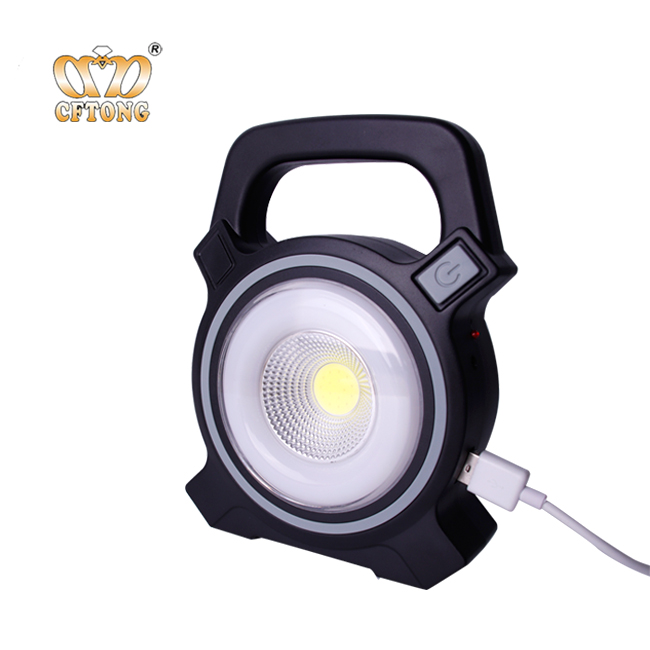 5W COB With USB Lantern Hanging And Portable Solar Camping Lantern