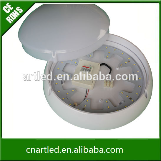 24W IP67 microwave sensor corridor function LED bulk head ceiling lights