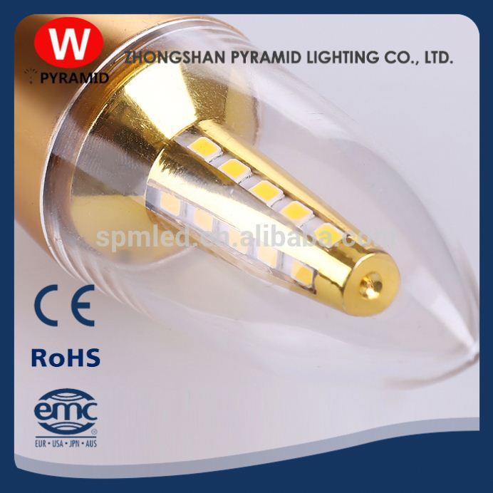 Hengda High Brightness 5W Led Candle Light Ld-4625 Bulb