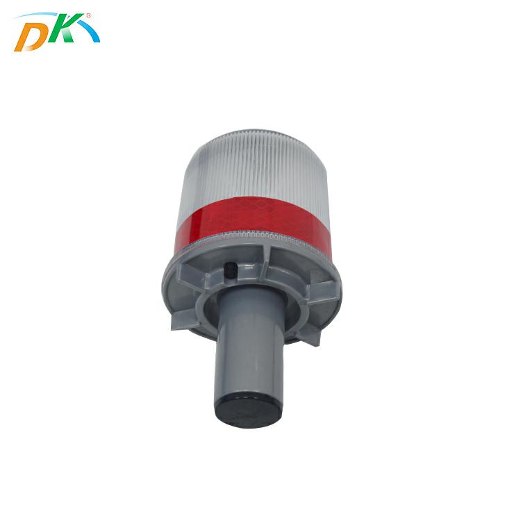 DK PC ABS LED IP67 solar cone warning light multi-mode cone light