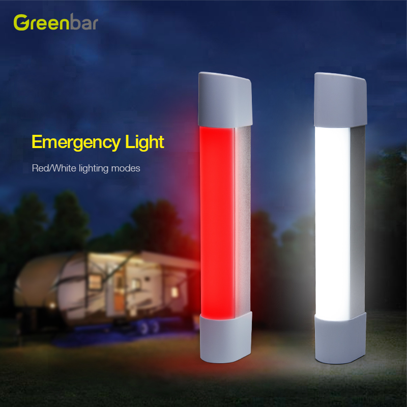 Portable Multifunction Tent Hanging Lamp Outdoor Rechargeable Emergency Car Warning Light LED Camping Lantern