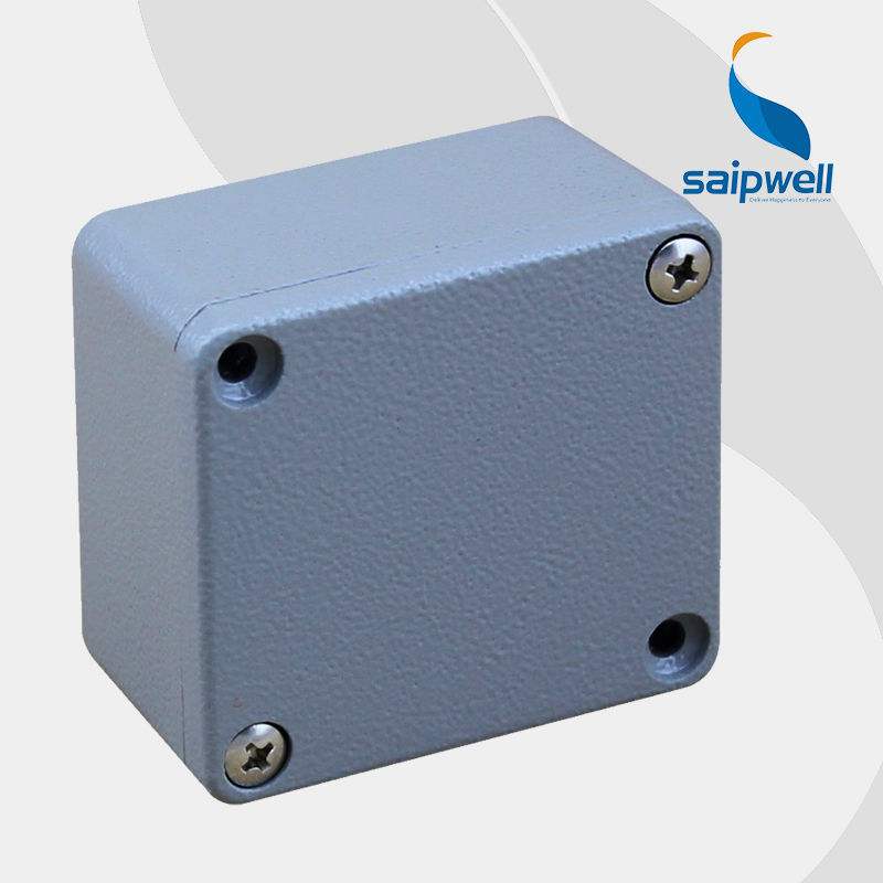 SAIP/SAIPWELL 64*58*35mm Waterproof Dustproof Junction Box Electrical Outdoor Switch Box Aluminium Box With Solid Cover