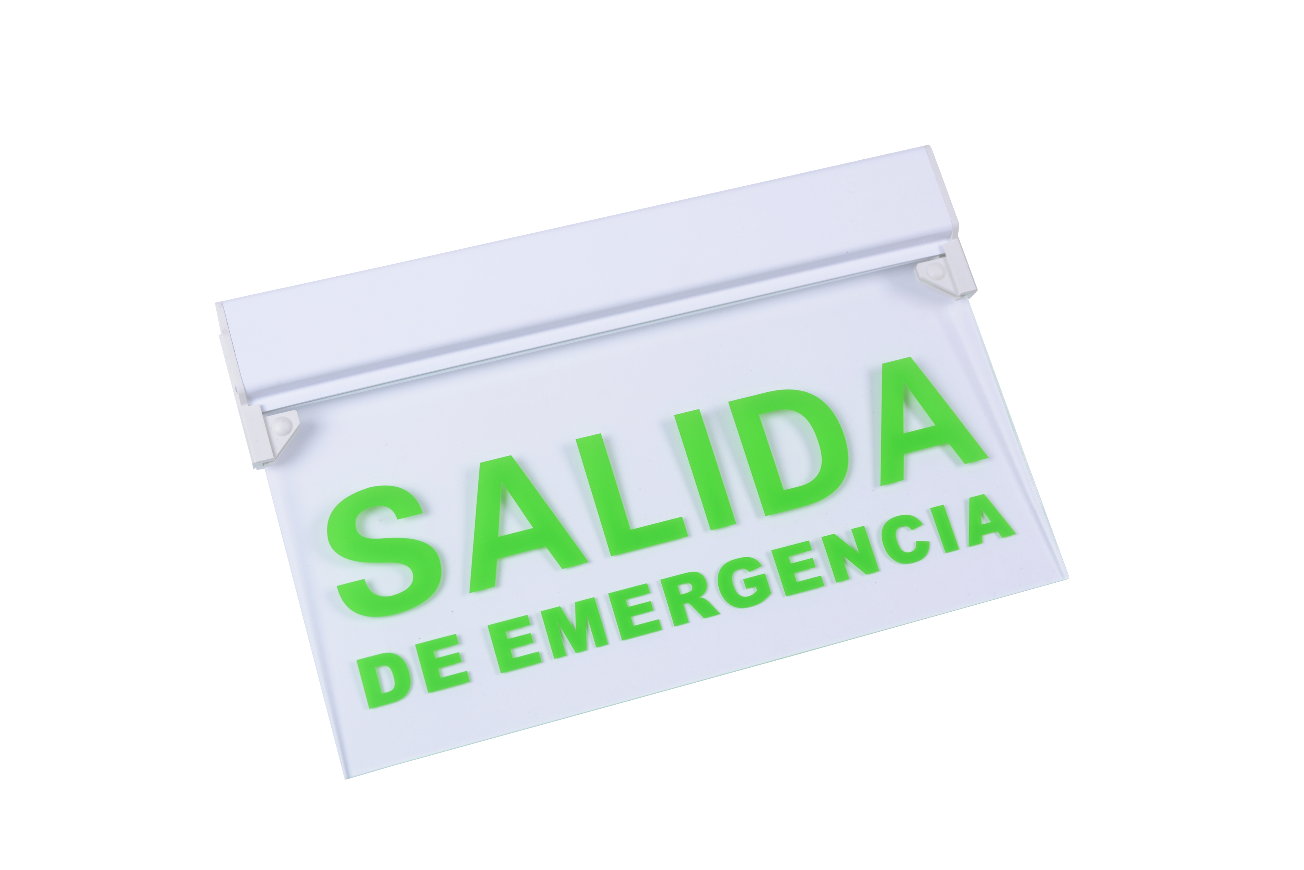 Wall mounted  led emergency light fire salida  exit sign