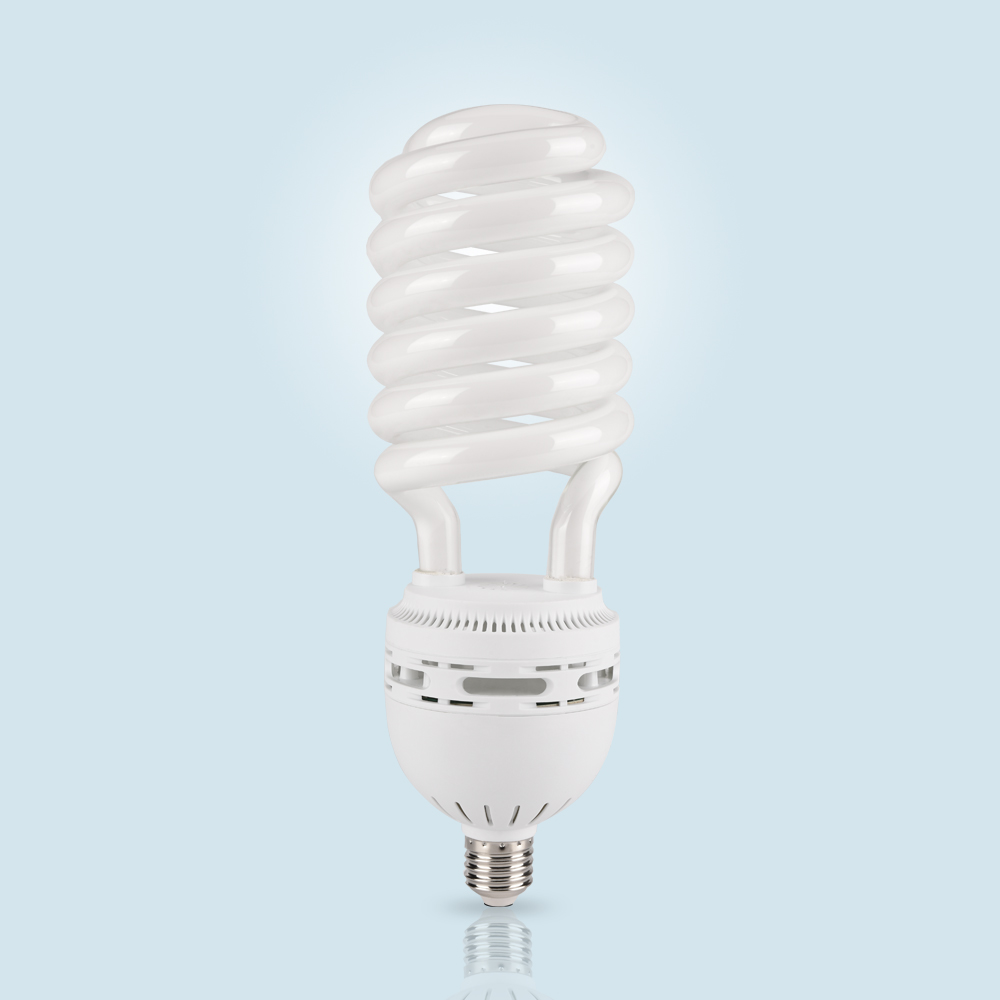 HALF SPIRAL 125W ENERGY SAVING LAMP CFL BULB COMPACT FLUORESCENT LIGHT