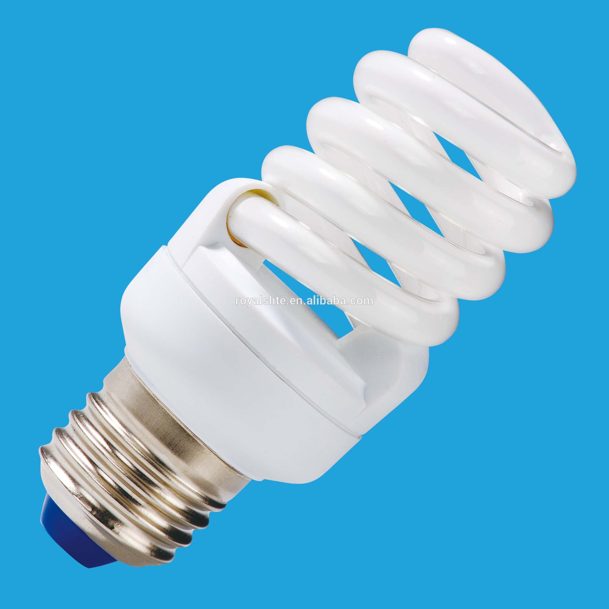 full spiral cfl lighting 6400k e27 25w full spiral