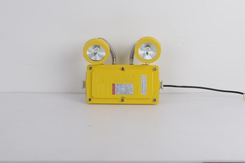 Factory price IP65 die cast aluminum automatic twin head explosion proof  LED emergency light